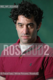American writer Nathan Englander, author of The Ministry Of Special Cases, at the Edinburgh International Book Festival 2007. ..Copyright©Pascal Saez/Writer Pictures/Rosebud2