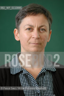 Irish writer Anne Enright, author of The Gathering, at the Edinburgh International Book Festival 2007. ..Copyright©Pascal Saez/Writer Pictures/Rosebud2