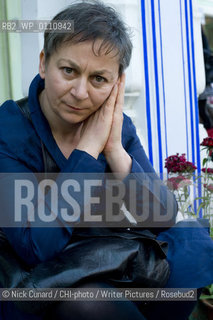 Anne Enright..Final day of the 5th DSC Jaipur Literature Festival, Rajastan India , 21-25 Jan 2010 one of the leading literature festivals in Asia a mix of panel discussions, lectures and readings by world renowned authors . Music also figures prominently in the evening programme...copyright©Nick Cunard/CHI-photo/Writer Pictures/Rosebud2