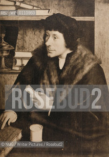 Erasmus (1446-1536) Dutch..Copyright©NMG/Writer Pictures/Rosebud2