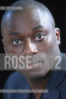 Writer Ekow Eshun at the Edinburgh International Book Festival..Eshun is also director of Londons ICA...Copyright©Pascal Saez/Writer Pictures/Rosebud2