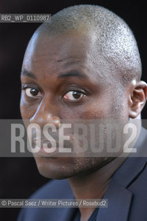 Writer Ekow Eshun at the Edinburgh International Book Festival..Eshun is also director of Londons ICA...Copyright©Pascal Saez/Writer Pictures/Rosebud2