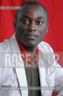 British writer, broadcaster and director of Londons Institute of Contemporary Arts Ekow Eshun, at the Edinburgh International Book Festival 2005..Copyright©Pascal Saez.Pascal Saez/Writer Pictures/Rosebud2