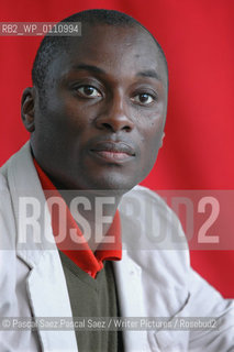 British writer, broadcaster and director of Londons Institute of Contemporary Arts Ekow Eshun, at the Edinburgh International Book Festival 2005..Copyright©Pascal Saez.Pascal Saez/Writer Pictures/Rosebud2