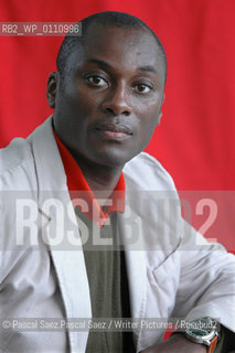 British writer, broadcaster and director of Londons Institute of Contemporary Arts Ekow Eshun, at the Edinburgh International Book Festival 2005..Copyright©Pascal Saez.Pascal Saez/Writer Pictures/Rosebud2