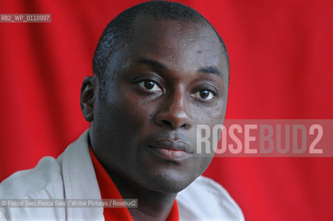 British writer, broadcaster and director of Londons Institute of Contemporary Arts Ekow Eshun, at the Edinburgh International Book Festival 2005..Copyright©Pascal Saez.Pascal Saez/Writer Pictures/Rosebud2
