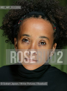 Whitbread shortlisted and Orange Prize for fiction winner Diana Evans..copyright©Graham Jepson/Writer Pictures/Rosebud2