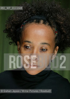 Whitbread shortlisted and Orange Prize for fiction winner Diana Evans..copyright©Graham Jepson/Writer Pictures/Rosebud2