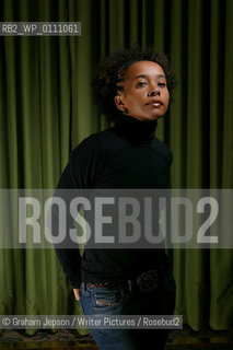 Whitbread shortlisted and Orange Prize for fiction winner Diana Evans..copyright©Graham Jepson/Writer Pictures/Rosebud2