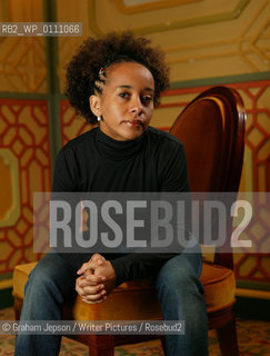 Whitbread shortlisted and Orange Prize for fiction winner Diana Evans..copyright©Graham Jepson/Writer Pictures/Rosebud2