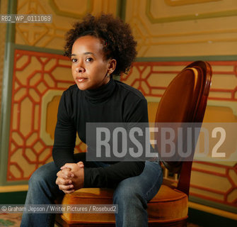 Whitbread shortlisted and Orange Prize for fiction winner Diana Evans..copyright©Graham Jepson/Writer Pictures/Rosebud2