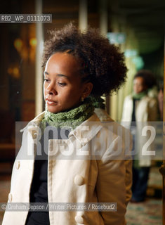 Whitbread shortlisted and Orange Prize for fiction winner Diana Evans..copyright©Graham Jepson/Writer Pictures/Rosebud2