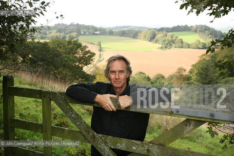 Writer Nicholas Evans at his home near Totnes in Devon.. ..copyright©John Lawrence/Writer Pictures/Rosebud2