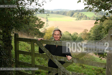 Writer Nicholas Evans at his home near Totnes in Devon.. ..copyright©John Lawrence/Writer Pictures/Rosebud2