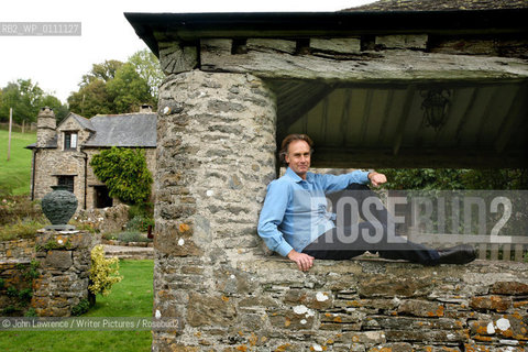 Writer Nicholas Evans at his home near Totnes in Devon.. ..copyright©John Lawrence/Writer Pictures/Rosebud2