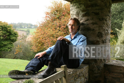 Writer Nicholas Evans at his home near Totnes in Devon.. ..copyright©John Lawrence/Writer Pictures/Rosebud2