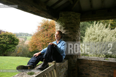Writer Nicholas Evans at his home near Totnes in Devon.. ..copyright©John Lawrence/Writer Pictures/Rosebud2