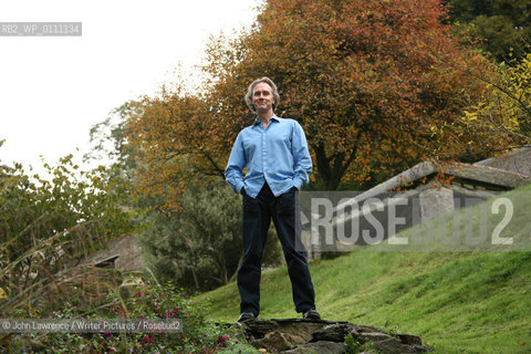 Writer Nicholas Evans at his home near Totnes in Devon.. ..copyright©John Lawrence/Writer Pictures/Rosebud2
