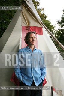 Writer Nicholas Evans at his home near Totnes in Devon.. ..copyright©John Lawrence/Writer Pictures/Rosebud2