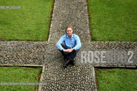 Writer Nicholas Evans at his home near Totnes in Devon.. ..copyright©John Lawrence/Writer Pictures/Rosebud2