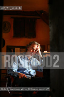Writer Nicholas Evans at his home near Totnes in Devon.. ..copyright©John Lawrence/Writer Pictures/Rosebud2