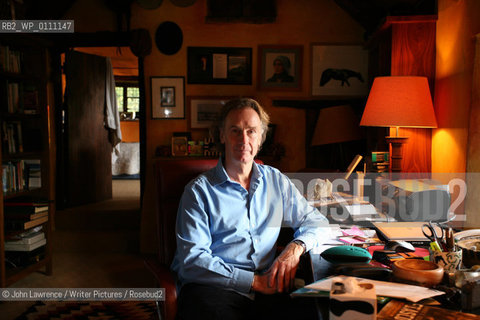 Writer Nicholas Evans at his home near Totnes in Devon.. ..copyright©John Lawrence/Writer Pictures/Rosebud2