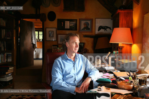 Writer Nicholas Evans at his home near Totnes in Devon.. ..copyright©John Lawrence/Writer Pictures/Rosebud2