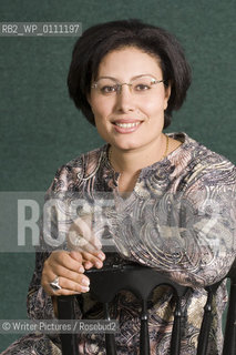 Mansoura Ez-Eldin,Egyptian  writer. CREDIT Geraint Lewis
©Writer Pictures/Rosebud2