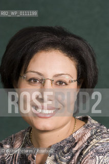 Mansoura Ez-Eldin,Egyptian  writer. CREDIT Geraint Lewis
©Writer Pictures/Rosebud2
