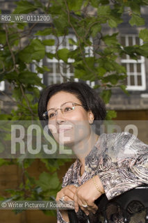 Mansoura Ez-Eldin,Egyptian  writer. CREDIT Geraint Lewis
©Writer Pictures/Rosebud2