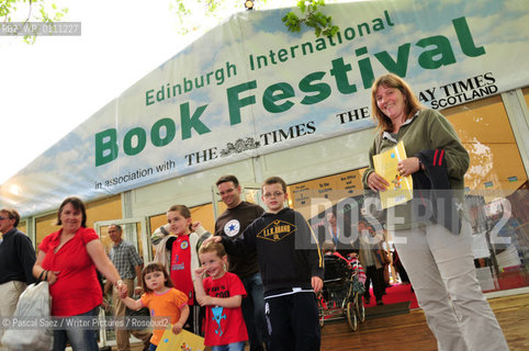 9 August 2008 - Edinburgh, UK - The entrance to the Edinburgh International Book Festival...Copyright©Pascal Saez/Writer Pictures/Rosebud2
