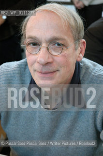 French writer Frederic Fajardie at the Salon du Livre (Book Fair) in Paris, March 2006..Copyright©Pascal Saez.Pascal Saez/Writer Pictures/Rosebud2