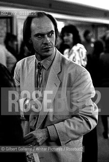 Phil Nutman, World fantasy convention, London, UK, 1988..copyright©Gilbert Gallerne/Writer Pictures/Rosebud2
