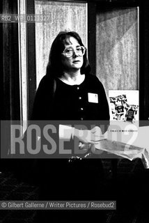 Lisa Tuttle, World fantasy convention, London, UK, 1988..copyright©Gilbert Gallerne/Writer Pictures/Rosebud2