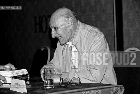 Hugh B. Cave, World Fantasy Convention, London, UK, 1997
©Writer Pictures/Rosebud2