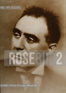 Rene Fauchois.French Writer..Copyright©NMG/Writer Pictures/Rosebud2