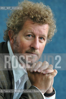 27 August 2005-Edinburgh, UK- British writer Sebastian Faulks, author of novels like Birdsong and Human Traces.at the Edinburgh International Book Festival..Copyright©Pascal S/Writer Pictures/Rosebud2