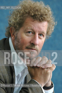 27 August 2005-Edinburgh, UK- British writer Sebastian Faulks, author of novels like Birdsong and Human Traces.at the Edinburgh International Book Festival..Copyright©Pascal S/Writer Pictures/Rosebud2