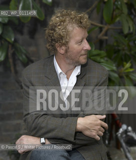 27 August 2005-Edinburgh, UK- British writer Sebastian Faulks, author of novels like Birdsong and Human Traces.at the Edinburgh International Book Festival..Copyright©Pascal S/Writer Pictures/Rosebud2