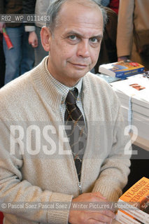 Writer Vladimir Fedorovski at the Salon du Livre (Book Fair).in Paris, March 2006..Copyright©Pascal Saez.Pascal Saez/Writer Pictures/Rosebud2