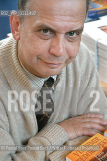 Writer Vladimir Fedorovski at the Salon du Livre (Book Fair).in Paris, March 2006..Copyright©Pascal Saez.Pascal Saez/Writer Pictures/Rosebud2