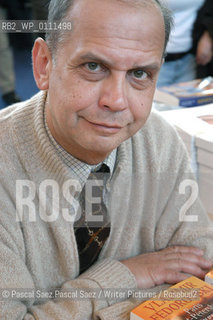 Writer Vladimir Fedorovski at the Salon du Livre (Book Fair).in Paris, March 2006..Copyright©Pascal Saez.Pascal Saez/Writer Pictures/Rosebud2