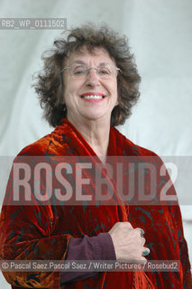 Briritsh novelist, poet and biographer Elaine Feinstein at the Edinburgh International Book Festival 2005..Copyright©Pascal Saez.Pascal Saez/Writer Pictures/Rosebud2