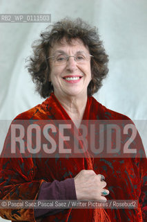 Briritsh novelist, poet and biographer Elaine Feinstein at the Edinburgh International Book Festival 2005..Copyright©Pascal Saez.Pascal Saez/Writer Pictures/Rosebud2