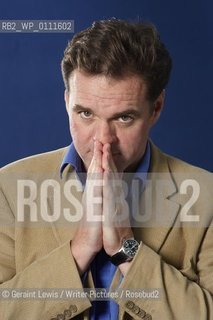 Niall Ferguson, Scottish historian and Harvard history professor, at the 2010 Edinburgh International Book Festival, August 25, 2010. .Copyright©Geraint Lewis/Writer Pictures/Rosebud2
