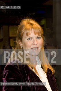 Sarah Ferguson, Duchess of York photographed in London. .4th February 2008..Copyright©Richard Woolf/Writer Pictures/Rosebud2