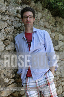 American author Joshua Ferris in Capri for the Conversations, Le Conversazioni, Capri, Campania, Italy. 3 July 2010..copyright©Steve Bisgrove/Writer Pictures/Rosebud2