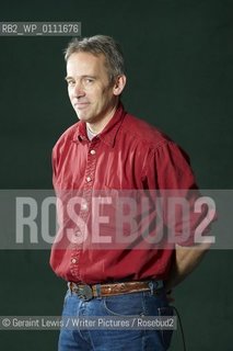Jasper Fforde, British novelist, at the 2010 Edinburgh International Book Festival, August 22, 2010...Copyright©Geraint Lewis/Writer Pictures/Rosebud2