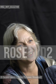 Anne Fine author and childrens laureate at The Edinburgh  International Book Festival 2009..Copyright©Geraint Lewis/Writer Pictures/Rosebud2