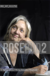 Anne Fine author and childrens laureate at The Edinburgh  International Book Festival 2009..Copyright©Geraint Lewis/Writer Pictures/Rosebud2